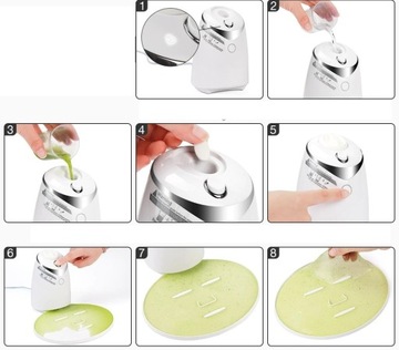 URZĄDZENIE do MASEK ŻELOWYCH VEGE MASKA W PŁACHCIE OWOCOWA