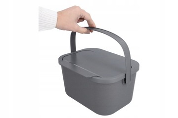 Контейнеры для сортировки мусора, удобный контейнер для биоотходов, пилинги, 4,5 л.