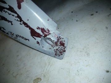 Triumph street triple 675 12r передний брызговик передней колесной арки