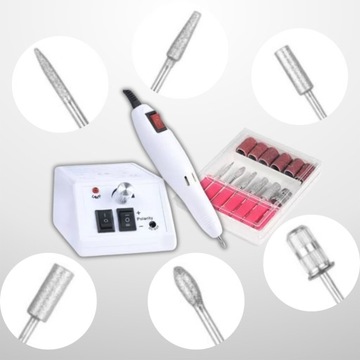 ПРОФЕССИОНАЛЬНЫЙ СТАНОК ДЛЯ ФРЕЗИРОВАНИЯ НОГТЕЙ МАНИКЮР ПЕДИКЮР ПРОФЕССИОНАЛЬНЫЕ НАБОРЫ ФРЕЗОВ