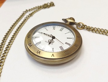 Римские карманные часы, компас - стиль ретро - бронза