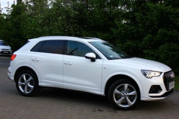 Audi Q3 II SUV 2.0 45 TFSI 230KM 2019 Audi Q3 45 TFSI Quattro 230KM S-Tronic S-Line I Wlasciciel PL Serwisowany, zdjęcie 2