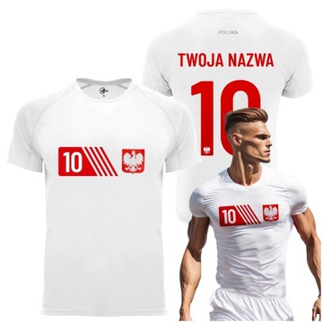 Koszulka Reprezentacji Polski z Własnym Nadrukiem