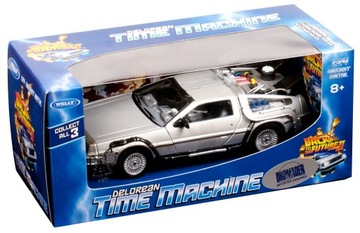 AUTO METALOWE DeLorean DMC-12 Z FILMU POWRÓT DO PRZYSZŁOŚCI część II MODEL