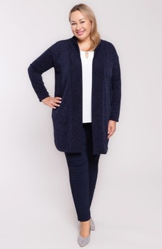 Темно-синий свитер 52