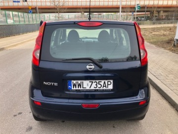 Nissan Note I Mikrovan 1.4 i 16V 88KM 2008 NISSAN NOTE 1.4 BENZYNA KLIMA 1 WŁAŚCICIEL Z NIEMIEC ZAREJESTROWANY, zdjęcie 4