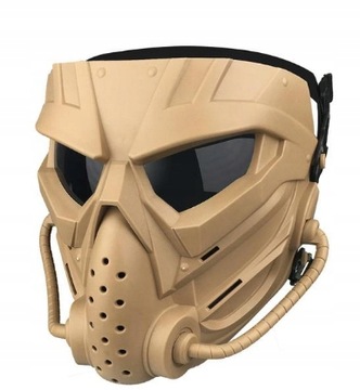 Paintball Anti-Fog szkło PC maska ochronna