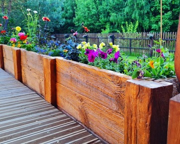 Цветочный горшок для овощей, бетон, имитация дерева, бетонные плиты № 7А