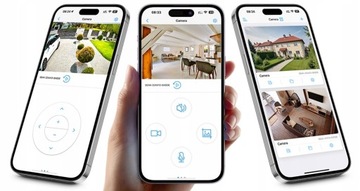 ВРАЩАЮЩАЯСЯ НАРУЖНАЯ IP-КАМЕРА WIFI 3X ZOOM 5MPx 2K