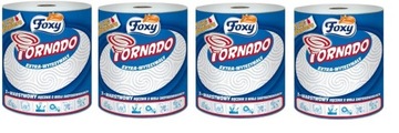 FOXY TORNADO RĘCZNIK PAPIEROWY MEGA MOCNY x4