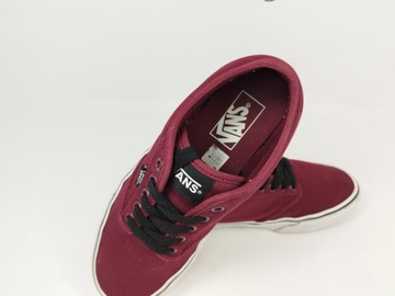 Trampki Sneakersy old skool VANS ATWOOD bordowe VN000TUY8J3 roz 39