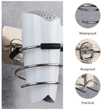 Настенный держатель для сушилки из нержавеющей стали.