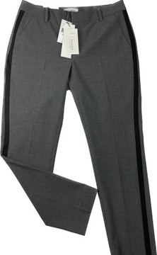 Eleganckie spodnie damskie szare Calvin Klein r.M