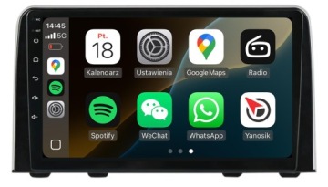 Honda Cr-v 2018-2023 Nejnovější Android Carplay Rádio Navigace