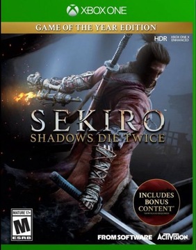 GRA SEKIRO SHADOWS DIE TWICE GOTY EDITION KLUCZ XBOX ONE XOne / SERIES X|S