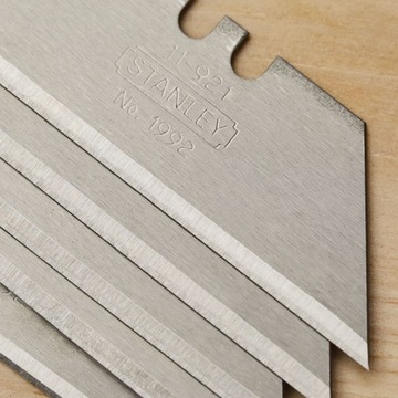 STANLEY 0-11-921 ТРАПЕЦЕИДАЛЬНЫЕ ЛЕЗВИЯ 1992 ДЛИННЫЕ 5 шт.