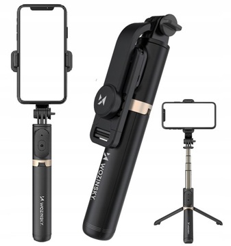 UCHWYT KIJEK DO SELFIE STICK BLUETOOTH STATYW