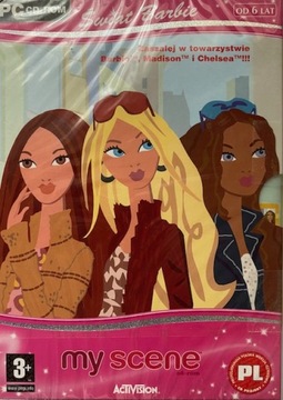 Barbie My Scene PC PL Nowa Folia