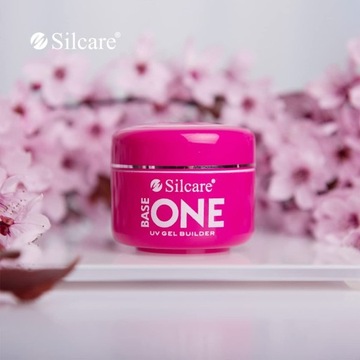 Silcare Base One УФ строительный гель FRENCH PINK 50г