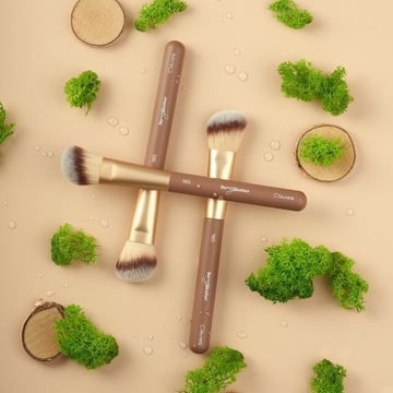 CLAVIER BE MY BLUSHER РУМЯНА И БРОНЗЕР КИСТОЧКА 105S