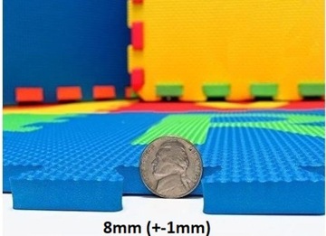 Обучающий коврик, интерактивный пазл из пенопласта для малышей XXL