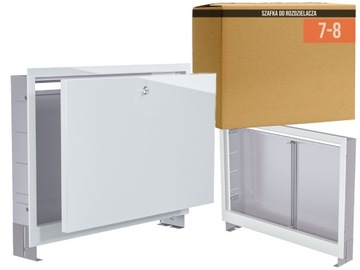 SZAFKA PODTYNKOWA DO ROZDZIELACZA 7 - 8 OBWODY