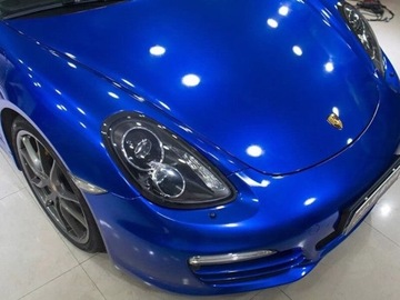 СИНИЙ МЕТАЛЛИЧЕСКИЙ ШПОН, ВЫСОКИЙ БЛЕСК