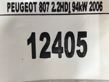 PEUGEOT 807 PHEDRA ULISEE SEDADLO PRAVÝ PŘEDNÍ