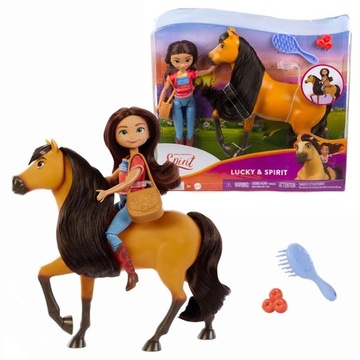 SPIRIT DUCH WOLNOŚCI lalka Lucky z koniem Spirit Konik