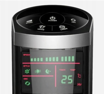 Колонной вентилятор Klausberg KB7566, черный