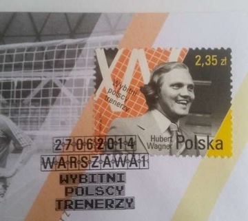 Конверт FDC с печатью «Выдающиеся кроссовки Хьюберта Вагнера»