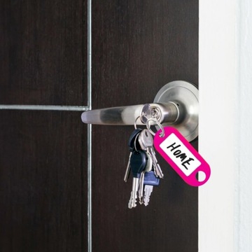 Брелки-подвески Брелок Пластиковые бейджи 100 шт.