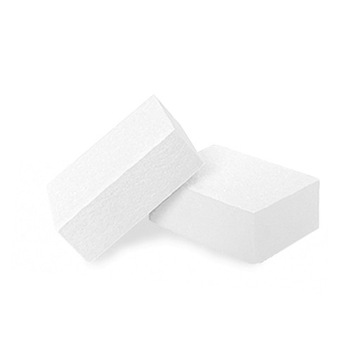 MINI BLOK POLERSKI BIAŁY 100/180 - 5 x 50 szt