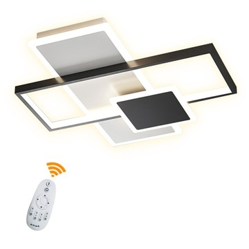 Lampa sufitowa nowoczesna LED 40W ściemniana