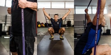 ЭНЕРГИЯ ДЛЯ ТРЕНИРОВОК POWER BAND, ЧЕРНАЯ, УСИЛЕННАЯ DBX BUSHIDO 12-30 КГ