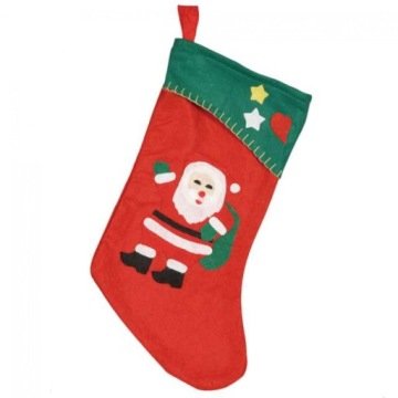 SKARPETA na prezenty MIKOŁAJKI 40cm ŚWIĘTA