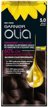 Garnier Olia Farba do włosów 5.0 Brąz
