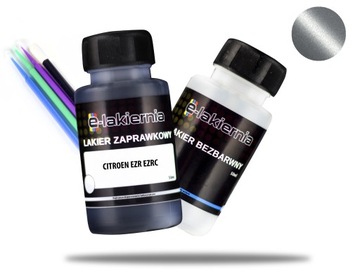 LAKIER SAMOCHODOWY ZAPRAWKA + BEZBARWNY ZAPRAWKOWY CITROEN EZR EZRC