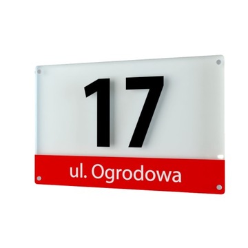 Tablica adresowa Tabliczka Numer Domu WZORY PLEXI