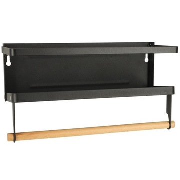 Магнитная полка на холодильник, специи, кухонное полотенце 2-в-1.