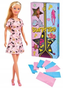 LALKA STEFFI Z NIESPODZIANKAMI BUTY 30 AKCESORIÓW