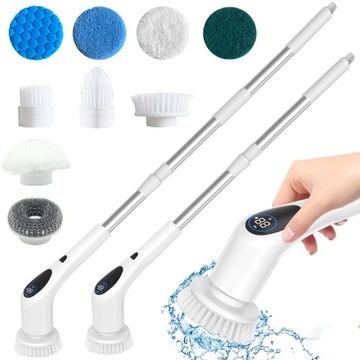 MOP OBROTOWY ELEKTRYCZNA SZCZOTKA DO CZYSZCZENIA LCD+9 * SZCZOTECZKI