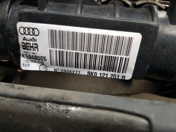 AUDI Q3 8U 11-14R 2.0 TDI PAS PŘEDNÍ CHLADIČE VENTILÁTOR