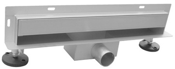 STAL SOLIDNY Odpływ Liniowy Ścienny WALL 2w1 90cm