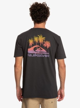 Quiksilver T-Shirt Pas Time Paradise EQYZT07252 Czarny Regular Fit