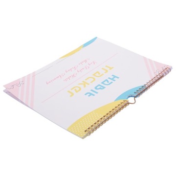 Record Planner Calendar Monthly Undated Daily Workout Tracker Journal