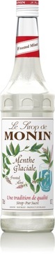 Monin Syrop barmański Biała Mięta 700 ml