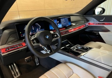 BMW Seria 7 G70 Sedan 3.0 40d 299KM 2025 BMW Seria 7 740d xdrive salon Polsk FV 23 R CARS Warszawa 3.0 Diesel 299KM, zdjęcie 19