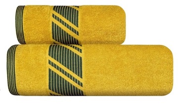 Ręcznik kąpielowy Orion z bordiurą 50x90 miodowy