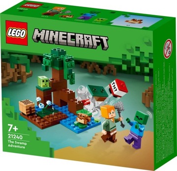 LEGO Minecraft 21240 Приключения в болотах